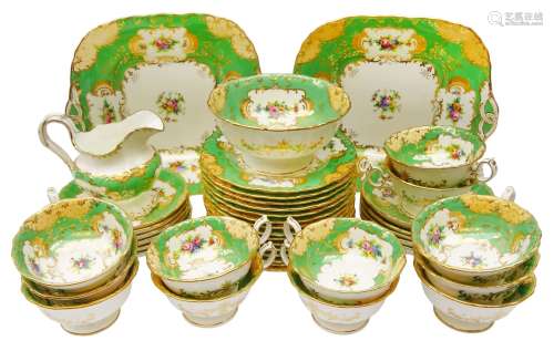 19th century Minton tea set