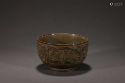 YAOZHOU KILN ALMS BOWL