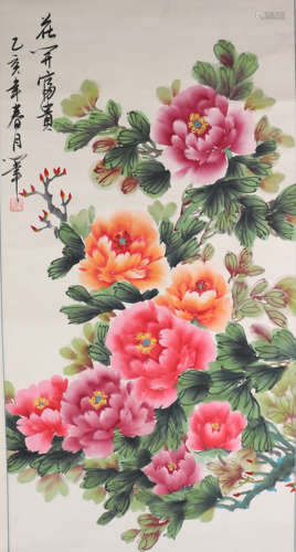 CHINESE PEONY PAINTING