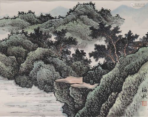 HAN QIU, CHINESE LANDSCAPE PAINTING