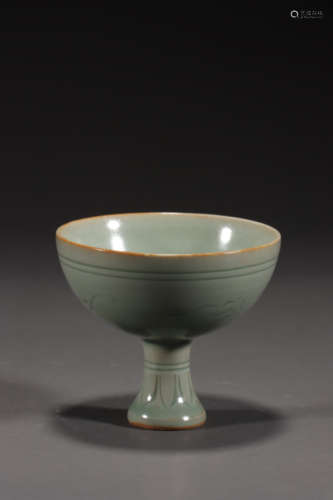 YUE WARE INCISED STEM CUP