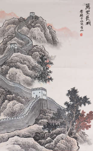 CHINESE THE GREAT WALL PAINTING