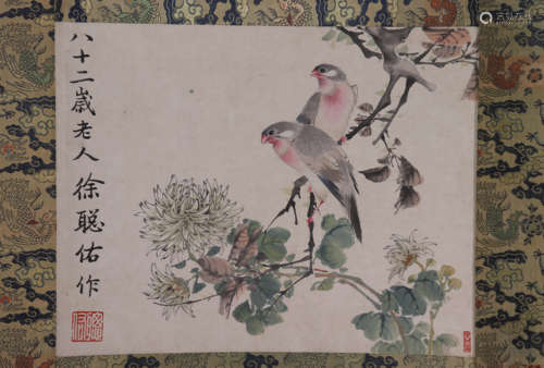 XU CONGYOU, CHINESE FLOWER PAINTING