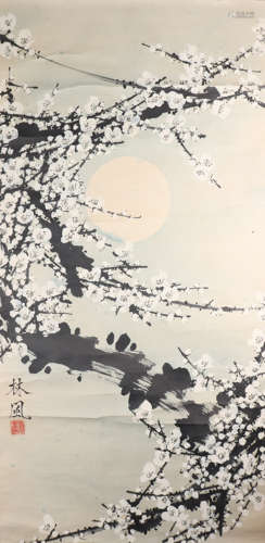 LIN FENG, CHINESE PRUNUS PAINTING