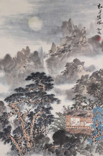 XIE YANG, CHINESE LANDSCAPE AND FIGURE PAINTING