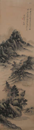 China Huang Binhong- Landscape hanging scroll