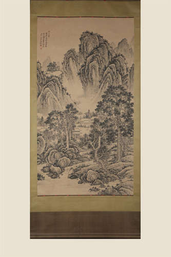 China Zhang Daqian－ Landscape Hanging Scroll