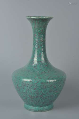 Furnace Jun glaze appreciation vase