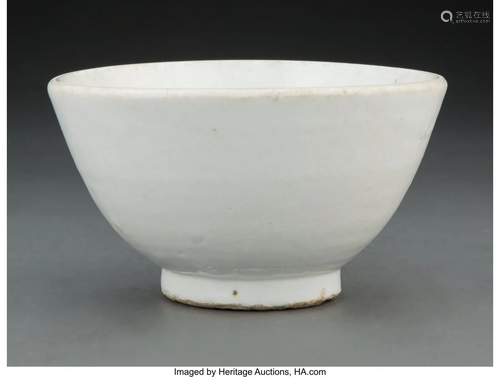 A Korean Glazed Bowl 3-1/4 x 5-3/4 inches (8.3 x