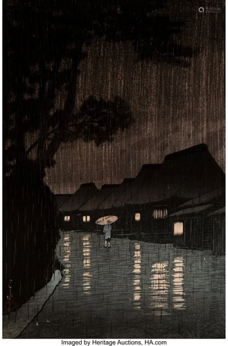 Hasui Kawase (Japanese, 1883-1957) Selection of