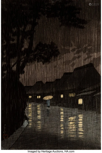 Hasui Kawase (Japanese, 1883-1957) Selection of