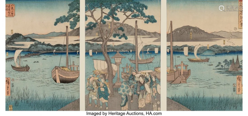 Utagawa Hiroshige I (Japanese, 1797-1858) Untitl