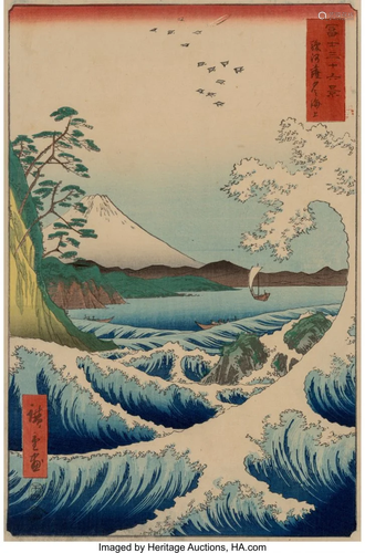 Utagawa Hiroshige I (Japanese, 1797-1858) Thirty