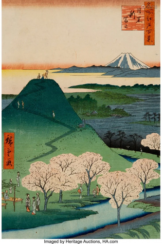 Utagawa Hiroshige I (Japanese, 1797-1858) 100 Fa