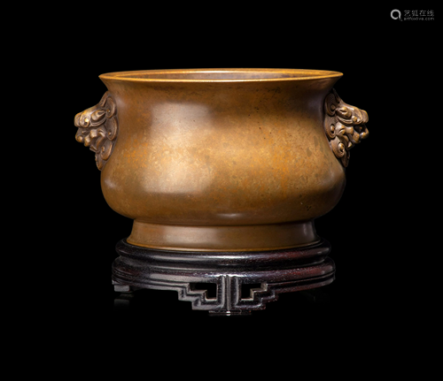 A Bronze Incense Burner