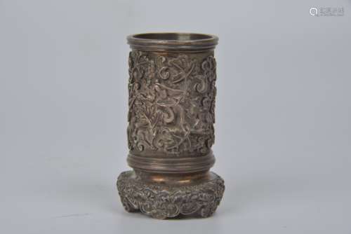 Silver Incense Cone