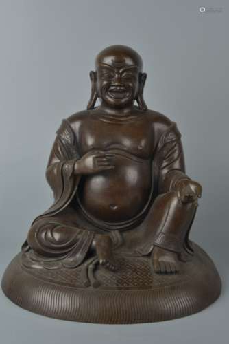 Bronze Maitreya statue