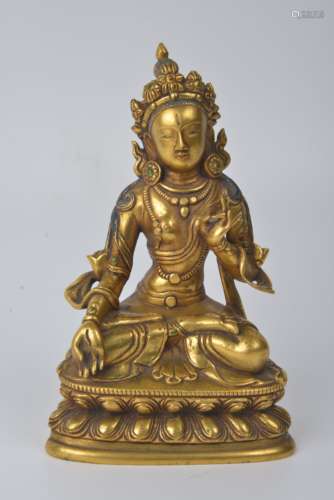 Bronze Gilt Buddha