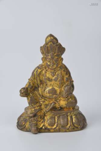 Bronze Gilded Buddha Statue