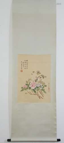 Chinese Scroll Painting,Song Meiling(1898-2003)