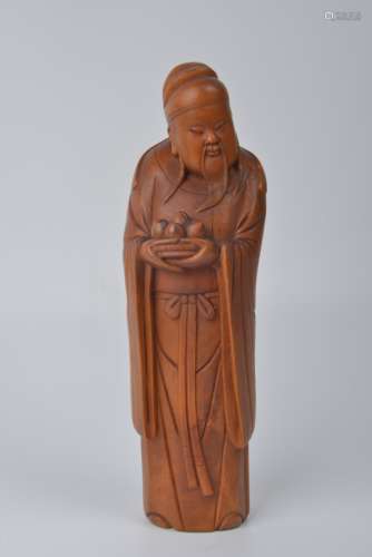 Boxwood figure