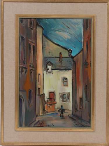 Jean-Pierre Calteux (1911-1983) Artiste peintre luxembourgeo...
