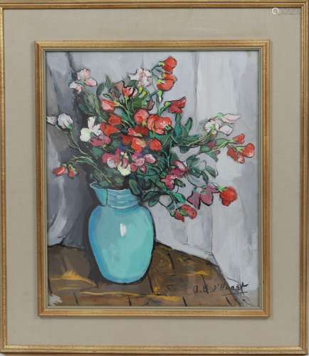 Adrienne D'Huart (1892-1992) Artiste peintre luxembourgeoise...