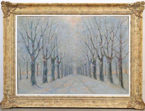 Eugène Mousset (1877-1941) Artiste peintre luxembourgeois Hu...