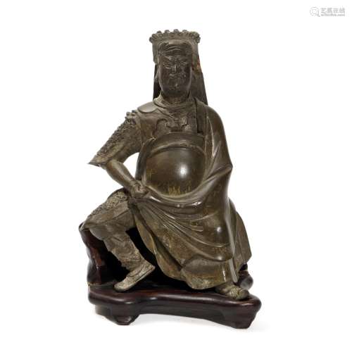 A statue of Guan Gong,Ming Dynasty
明代关公像