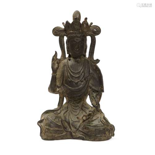 A statue of Guanyin,Kingdom of Dali
大理国观音像