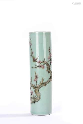 Chinese Celadon Glazed Plum Blossom Wristrest