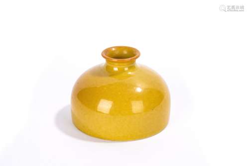 Chinese Yellow Glazed Waterpot
