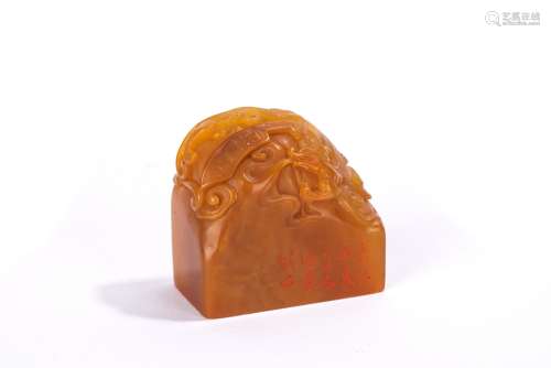 Chinese Tianhuang or Soapstone Seal