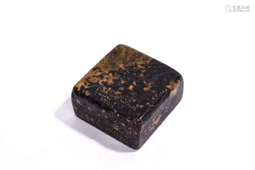 Chinese Soapstone Square Seal attributed to Qi Baishi
