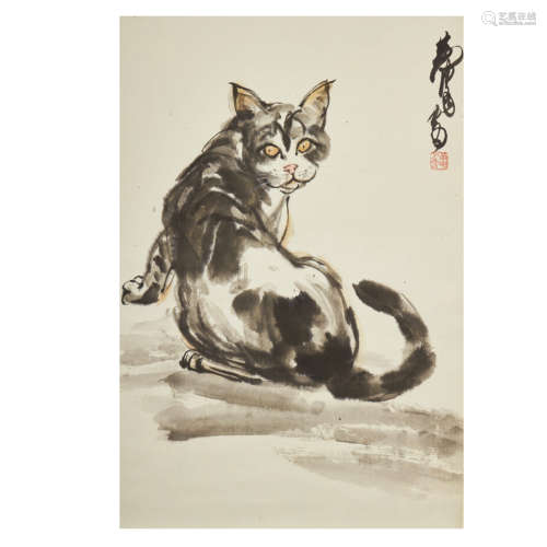 HUANG ZHOU,CHINESE PAINTING AND CALLIGRAPHY