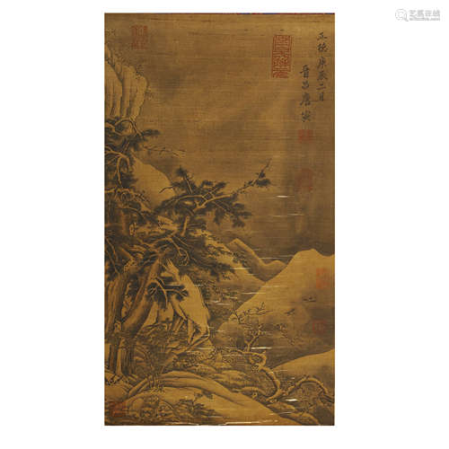 TANG YAN,CHINESE PAINTING AND CALLIGRAPHY