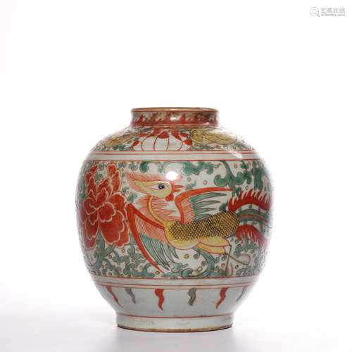 WUCAI GLAZED JAR