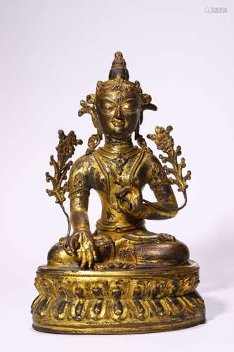 Bronze Shayama Tara Statue