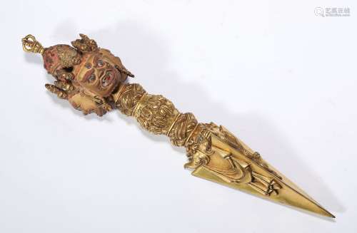 Gilt Bronze Peg