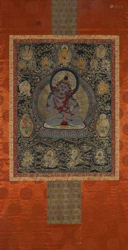 Pearl Thangka Vajrasatva