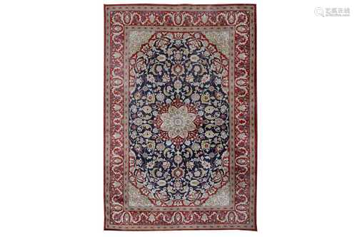 A VERY FINE SILK RUG