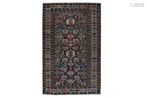 AN ANTIQUE PEREPEDIL RUG, EAST CAUCAUSUS