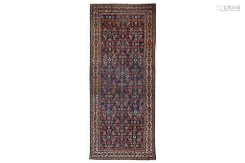 AN ANTIQUE HAMADAN LONG KELLEH, WEST PERSIA