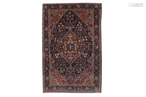 A FINE SAROUK RUG, WEST PERSIA