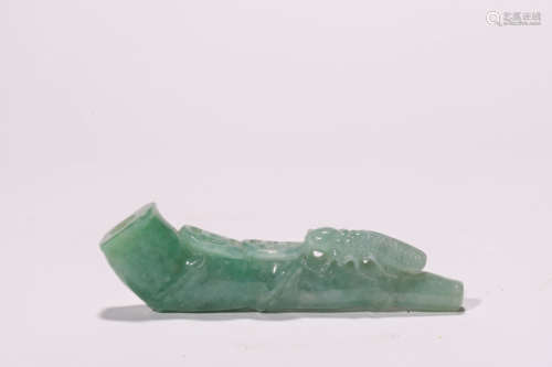 Green Jade Cigarette Holder