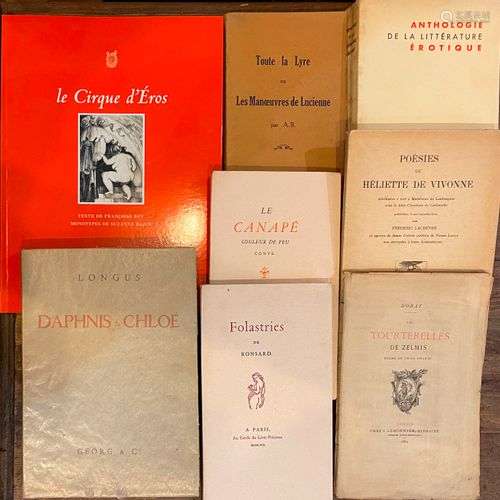 [CURIOSA] Ensemble de 8 volumes brochés