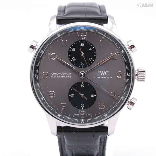 Montre IWC, Chronograph Rattrapante Portugieser Edition spéc...