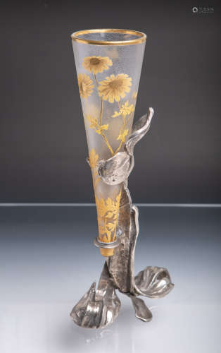 Jugendstil-Vase (Daum Nancy, Frankreich)