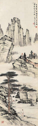 丘永沾 山水圖