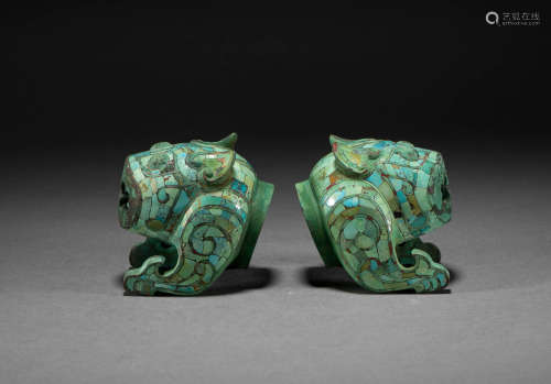 The Turquoise beast of shang Dynasty in China